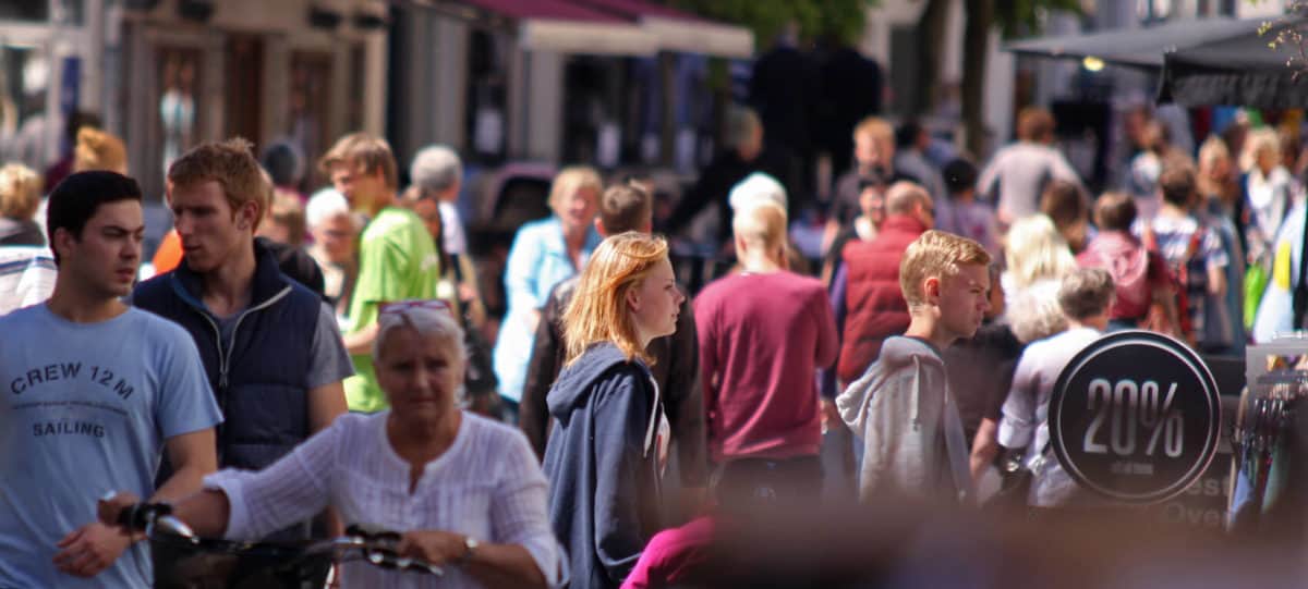 Ulica Bispensgade w Aalborg