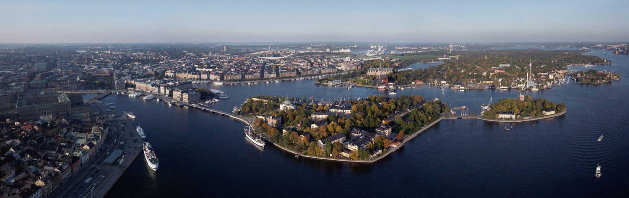 Arial vaade Stockholmist